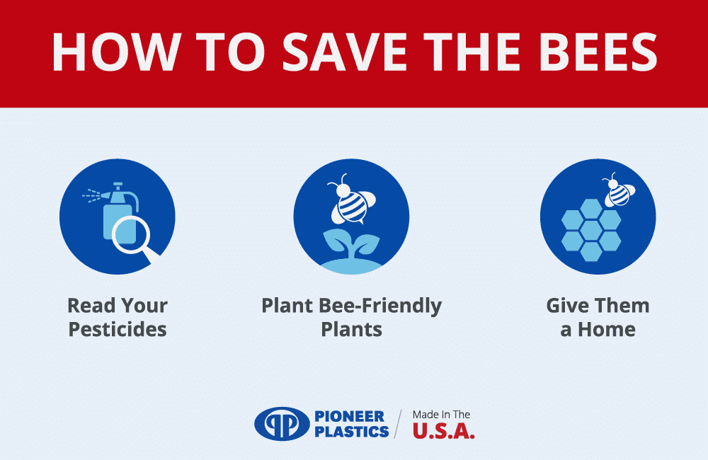 3 tips on how to save the bees