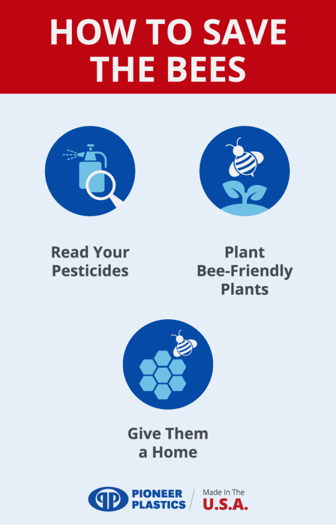 3 tips on how to save the bees