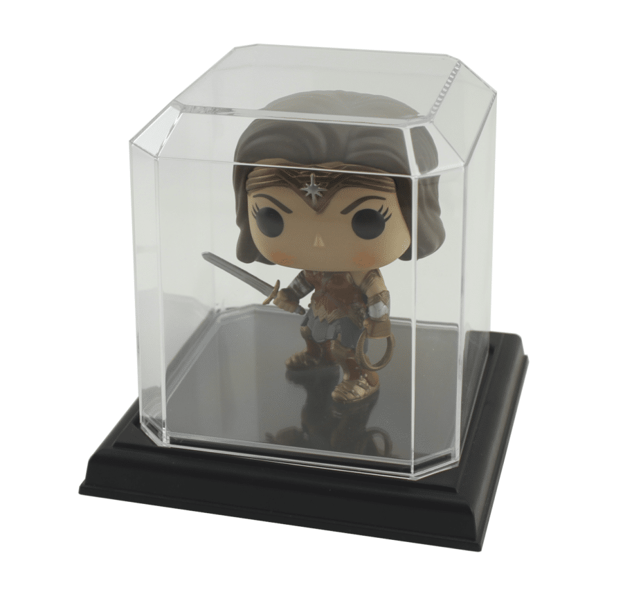 042CPBase display case with Funko Pop toy inside