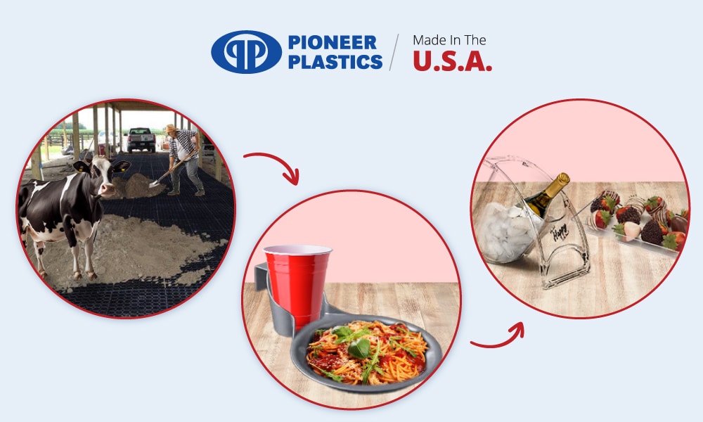 Agriculture, Beverage & Food Industries utilize plastic injection molding