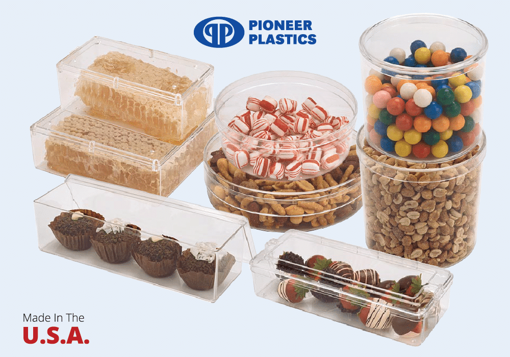 food packaging containers made with injection molding