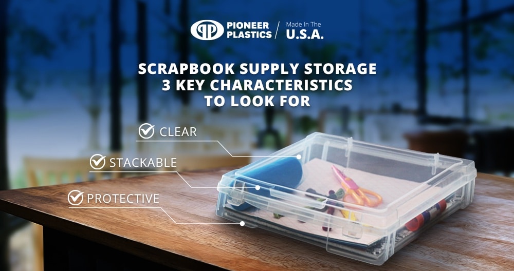 Scrapbooking supplies storage case 3 features to look for