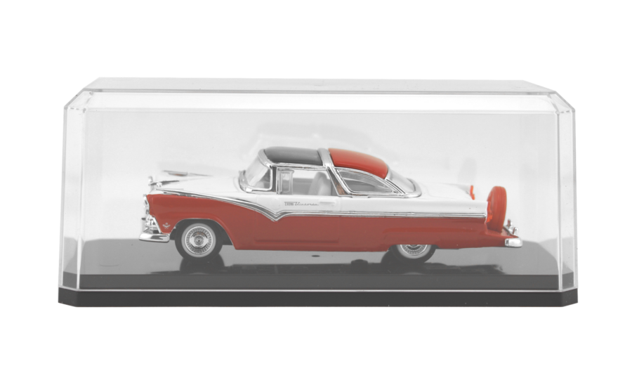 1:43 Scale Display Case with Black Base - 143C-BB