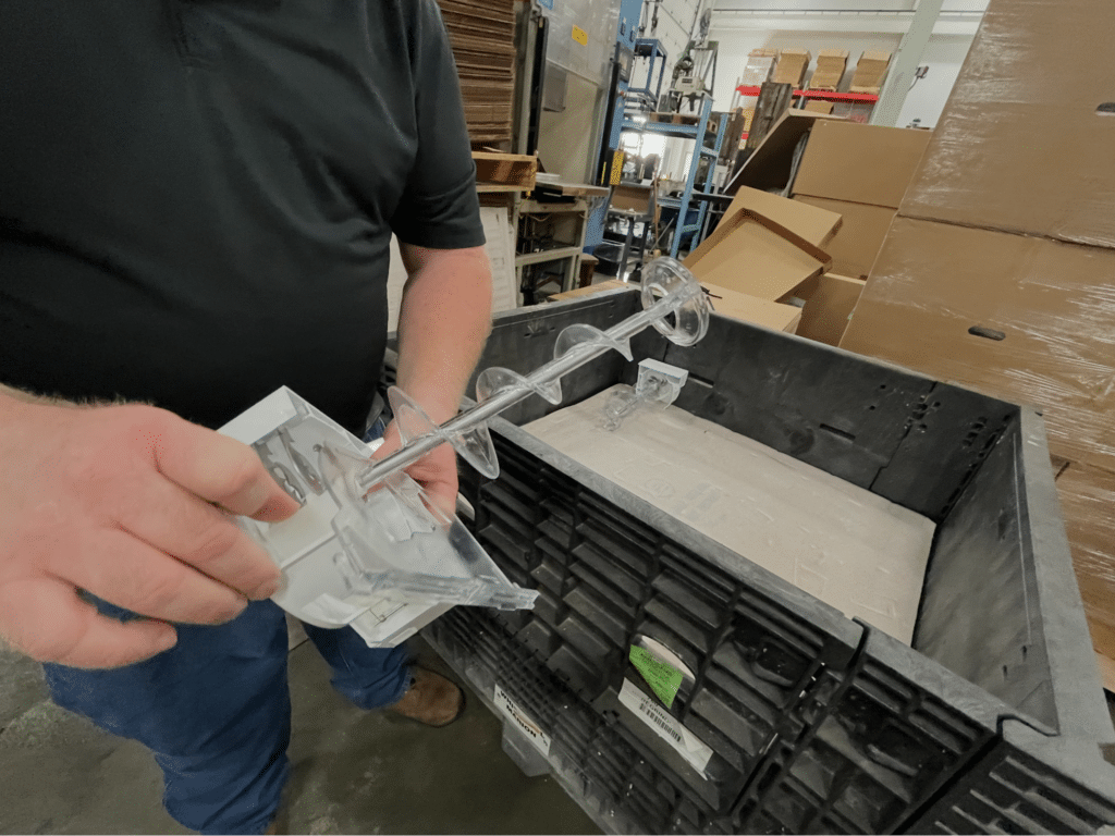 plastic part made by plastic injection molding